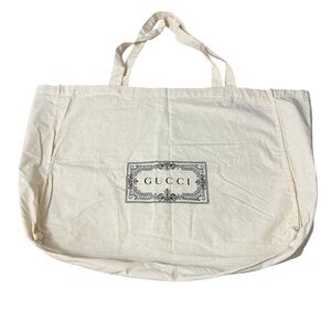 Gucci XL CREAM Tote Bag